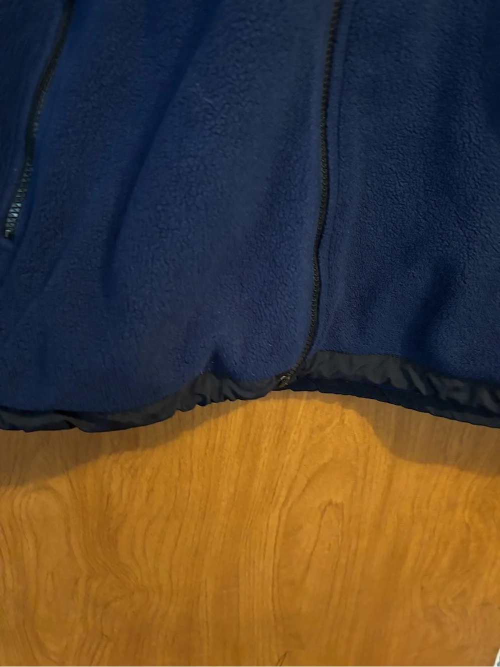 The North Face Navy and Black Lightweight Fleece Jacket